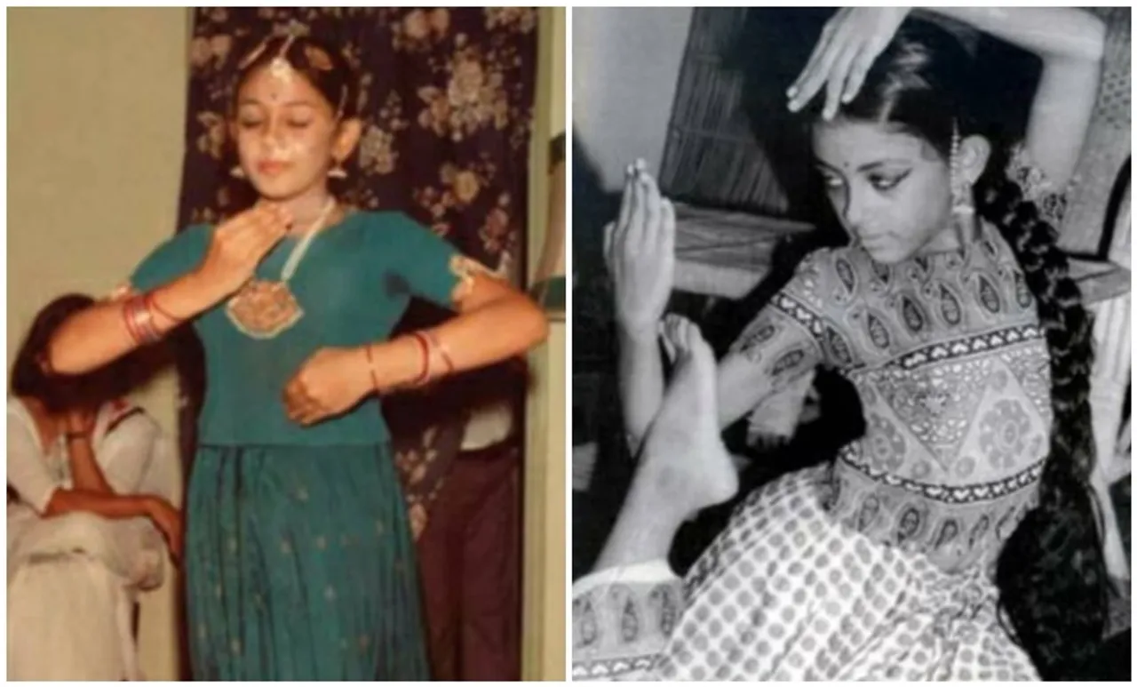 shobana, ശോഭന, Shobana actress, ശോഭന, Shobana films, Shobana childhood photo, Shobana old photos, Indian express malayalam, IE Malayalam