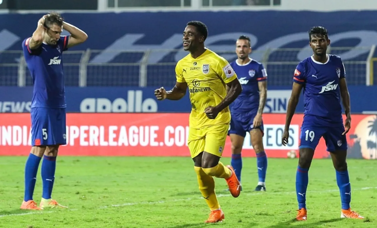 ഐഎസ്‌എൽ: ഒന്നിനെതിരെ മൂന്ന് ഗോളുകൾക്ക് ബെംഗളൂരുവിനെ കെട്ടുകെട്ടിച്ച് മുംബെെ