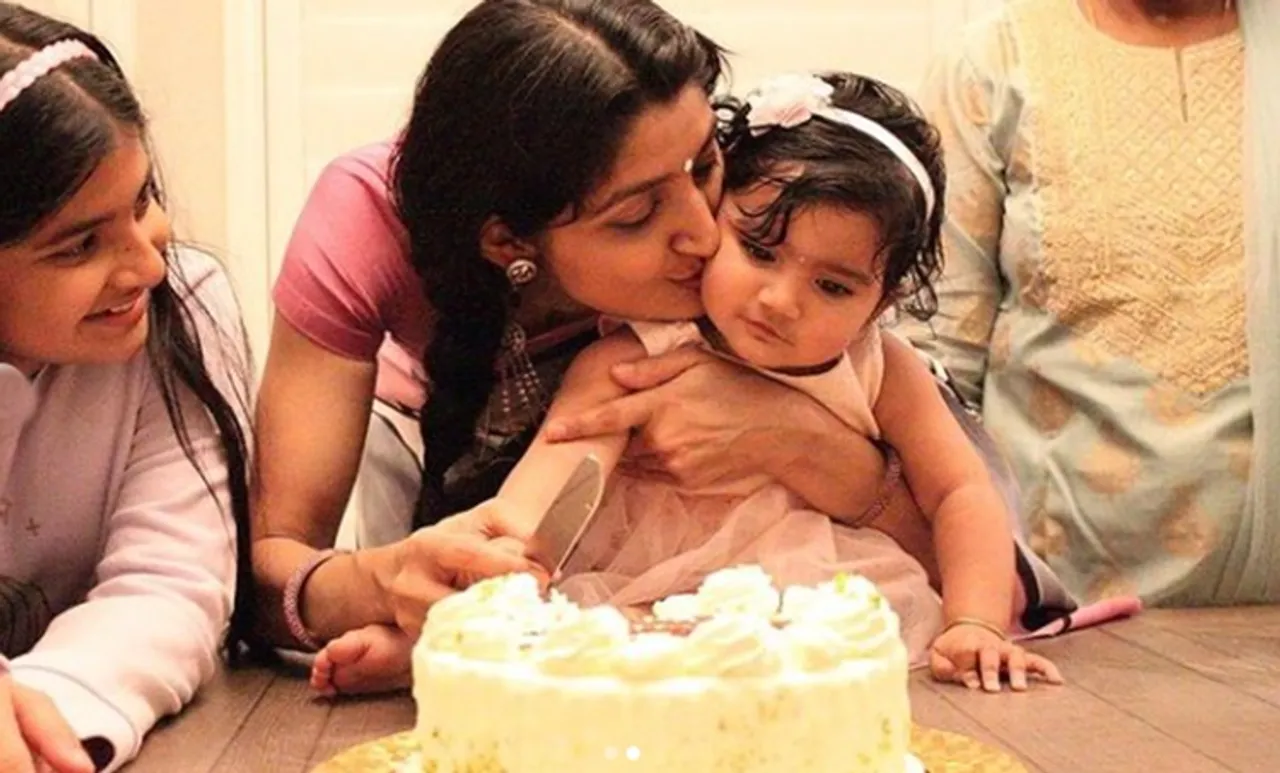 Divya Unni, Divya Unni family, Divya Unni photos, Divya Unni family photos, Divya Unni children, Divya Unni kids, ദിവ്യ ഉണ്ണി, Vanitha, വനിത, Indian express malayalam, IE malayalam