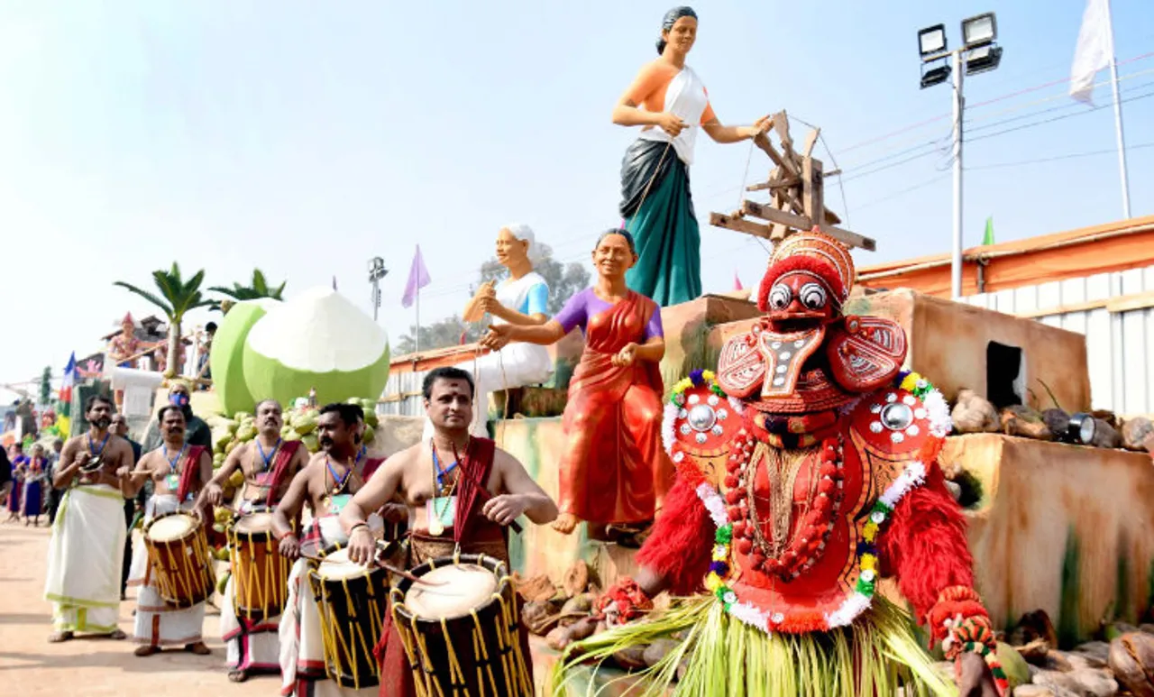 republic day parade, kerala float, republic day, float, കേരള ഫ്ലോട്ട്, റിപ്പബ്ലിക് ഡേ, ie malayalam
