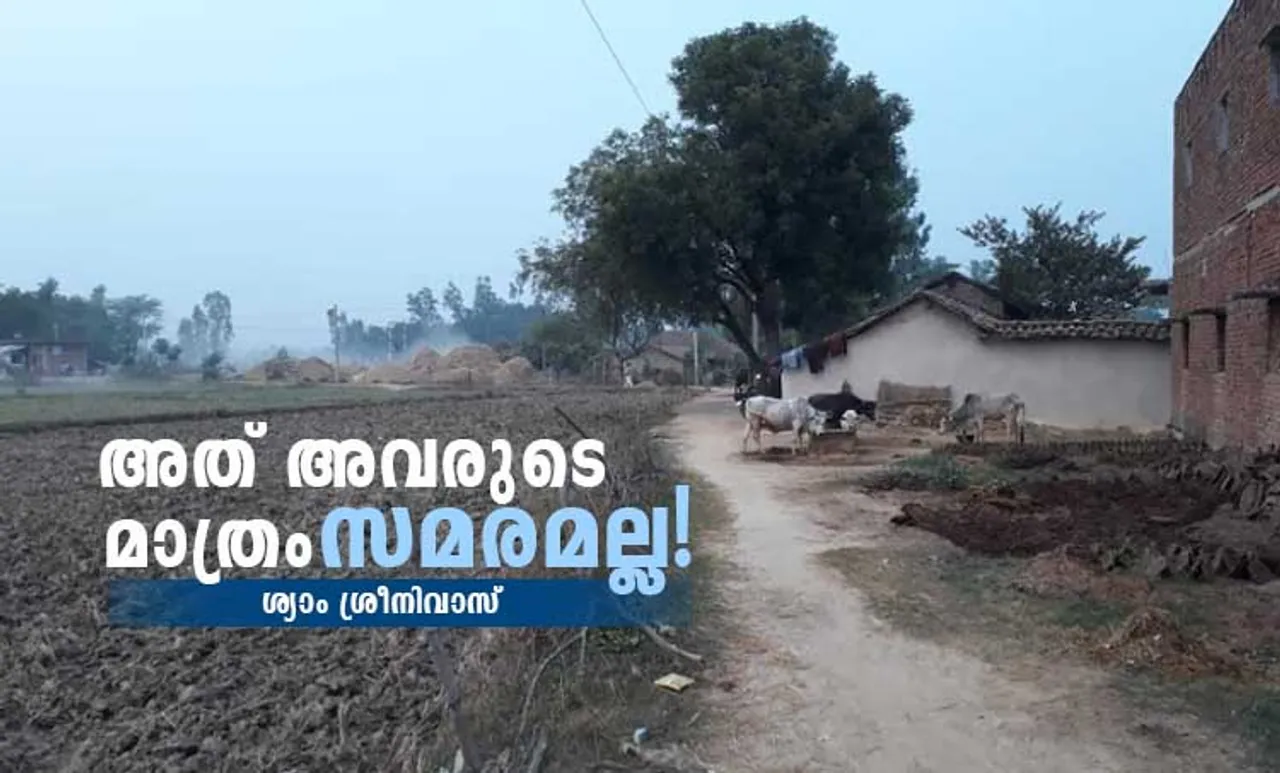 farmers protest, കർഷക പ്രക്ഷോഭം, farm laws, കാർഷിക നിയമങ്ങൾ, farmers protest against new farm laws, പുതിയ കാർഷിക നിയമങ്ങൾക്കെതിരായ കർഷക പ്രക്ഷോഭം, minimum support price, msp, മിനിമം താങ്ങുവില, mandi, മണ്ഡി, mandi agent, മണ്ഡി ഏജന്റ്, tractor rally, ട്രാക്റ്റർ റാലി,  tractor rally delhi, ട്രാക്റ്റർ റാലി ഡൽഹി, korav village, കൊരാവ് ഗ്രാമം, korav village allahabad, കൊരാവ് ഗ്രാമം അലഹബാദ്, korav village up, കൊരാവ് ഗ്രാമം യുപി, mumbai farmers march, മുംബൈ കർഷക മാർച്ച്, indian express malayalam, ഇന്ത്യൻ എക്‌സ്പ്രസ് മലയാളം, ie malayalam, ഐഇ മലയാളം, 