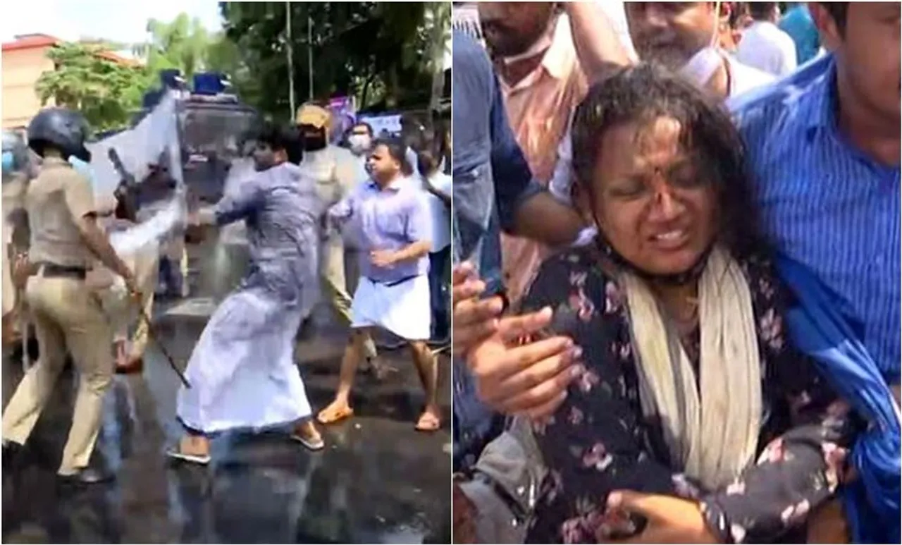 ksu march, ie malayalam