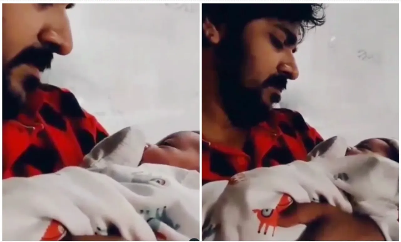 Pearle Maaney, Srinish Aravind, Srinish Aravind daughter, Pearle Maaney blessed with a baby girl, Pearle Maaney daughter, Pearle Maaney Srinish Aravind, Pearle Maaney baby mamma dance, Srinish Aravind, Pearlish, Pearle and Srinish during lockdown, Pearle-Srinish wedding anniversary, പേളി-ശ്രീനിഷ് വിവാഹ വാർഷികം, പേളി ഗർഭിണി, പേളി വീഡിയോ, Pearle pregnant, Indian express malayalam, IE malayalam