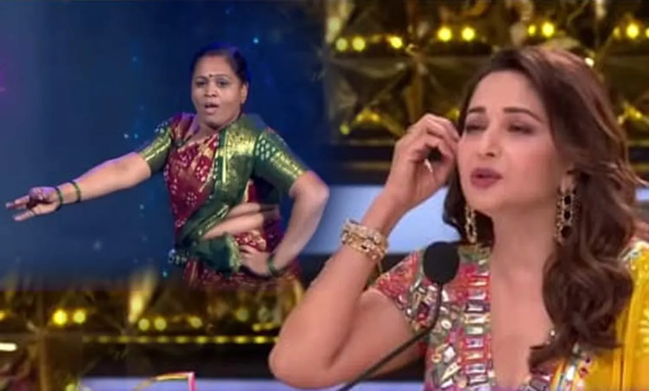 Madhuri Dixit, Madhuri Dixit dance, Dance Deewane viral video, Jamna dance video, housewife viral dance video, മാധുരി ദീക്ഷിത്