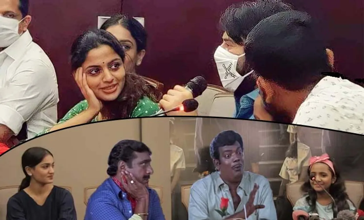 The priest, Mammootty Nikhila Vimal troll
