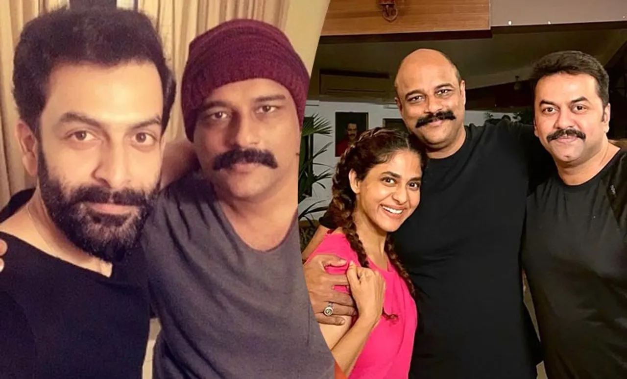 prithviraj, indrajith, murali gopy, murali gopy birthday