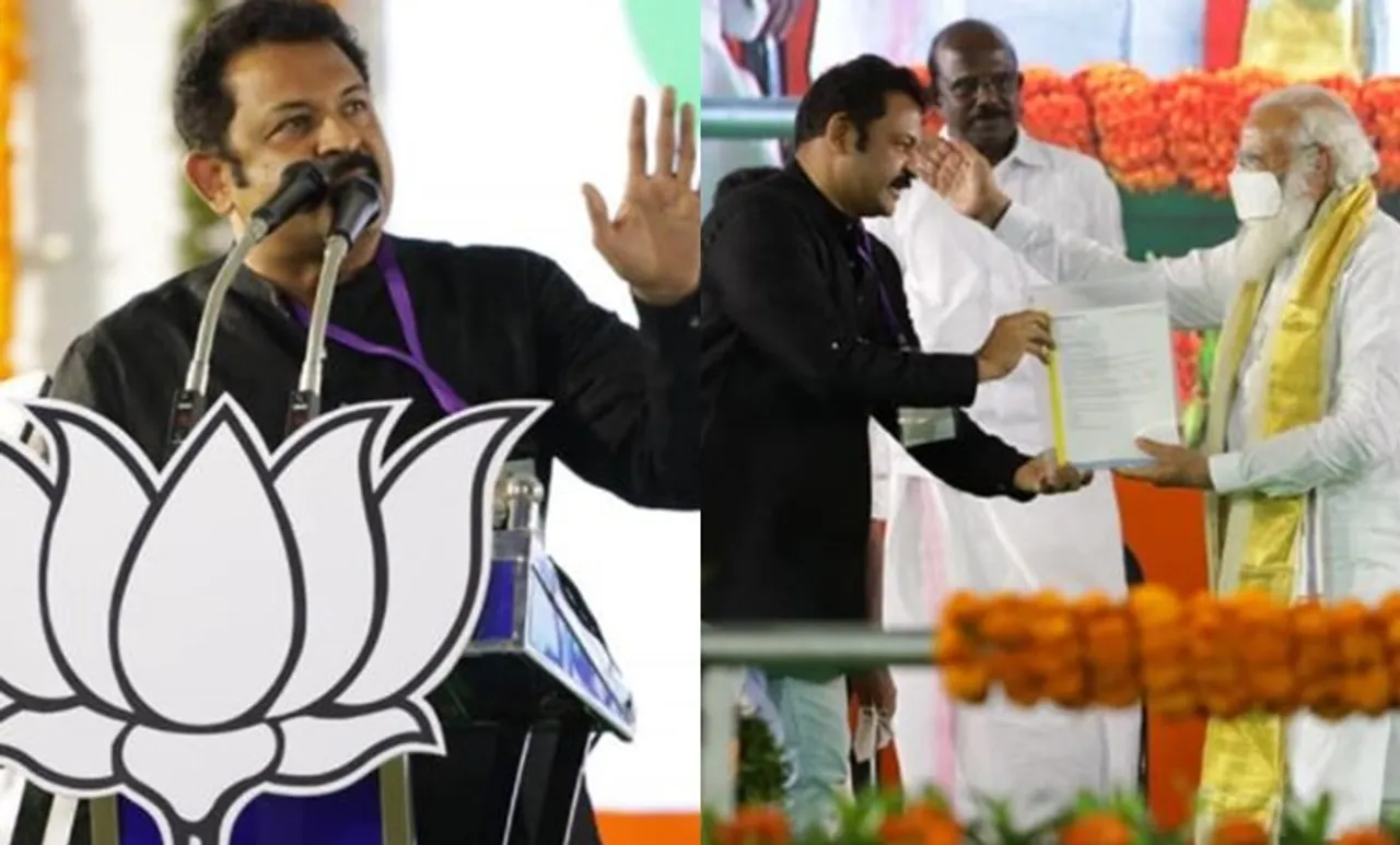 'അദ്ദേഹം തോളിൽ തട്ടി പറഞ്ഞു, 'യു ആർ ഡൂയിങ് എ ഗ്രേറ്റ്‌ ജോബ്': കൃഷ്‌ണകുമാർ