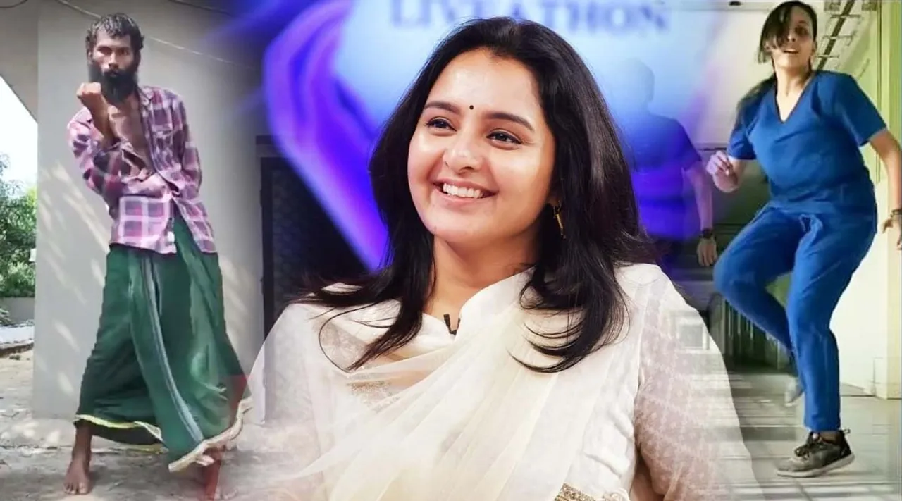 manju warrier, sanoop viral rasputin dance