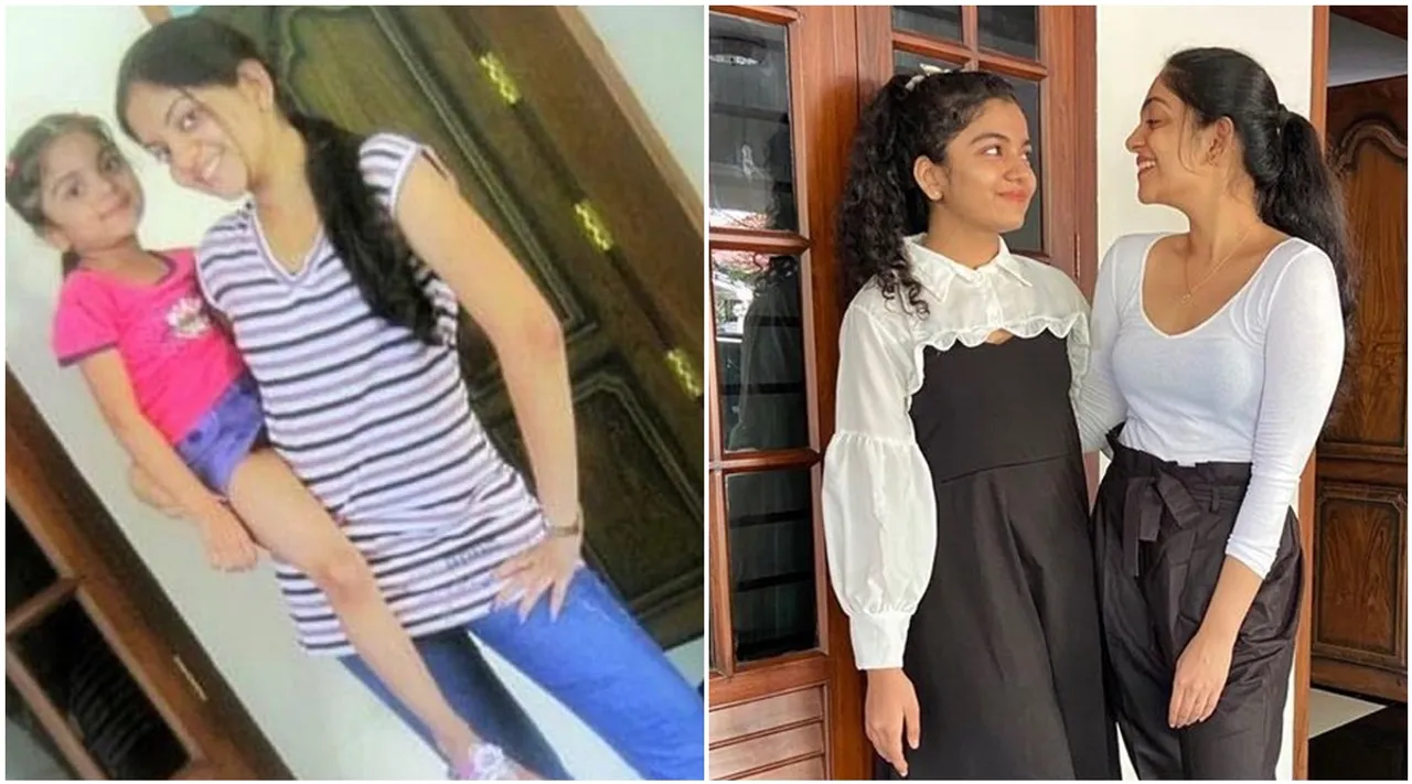 Ahaana Krishna, Hansika krishna, Ahaana Hansika old photos
