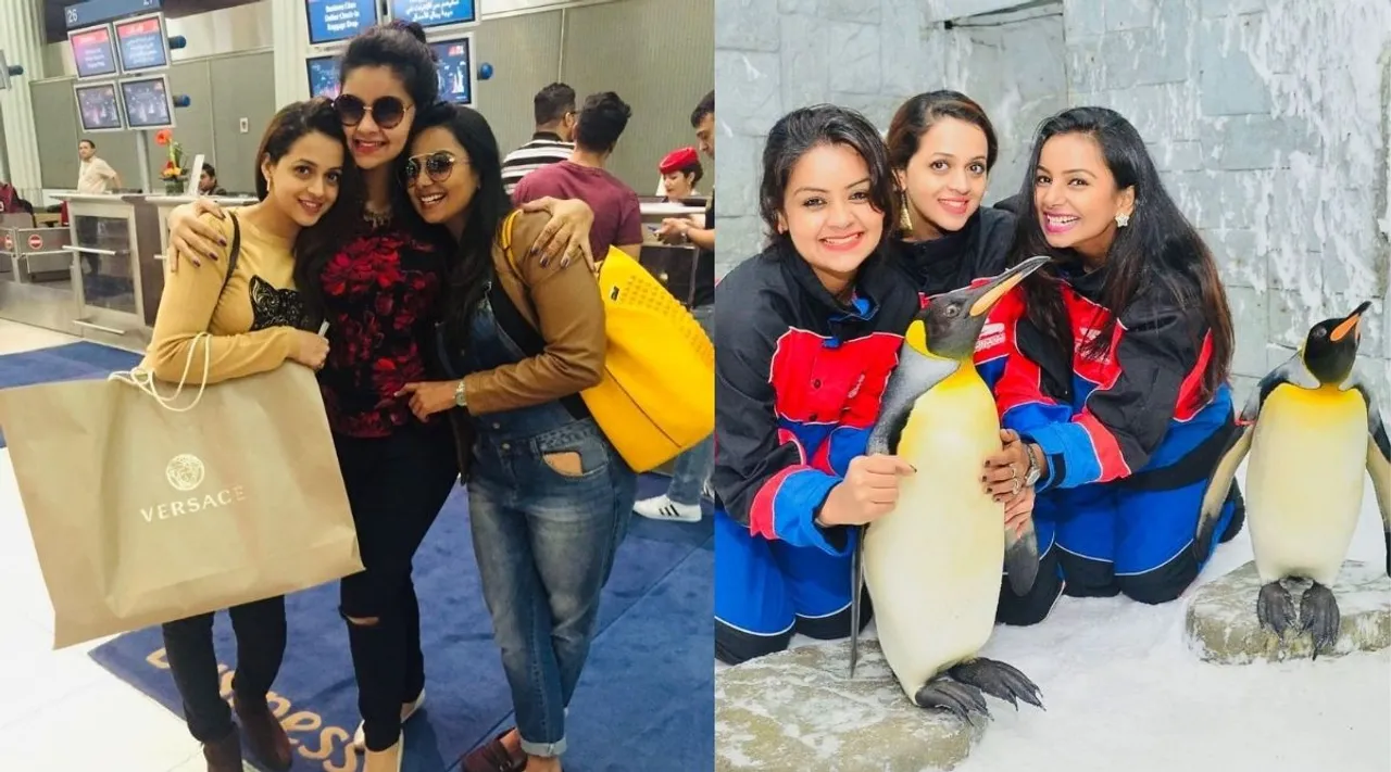 Bhavana, ഭാവന, lockdown, ഭാവന ലോക്ക്ഡൗൺ, Bhavana New Photos, Ramya Nambeesan, Bhavana videos, Bhavana Ramya Nambeesan, Bhavana dubai dubai, Bhavana Photo Viral, ഭാവന, IE Malayalam, ഐഇ മലയാളം