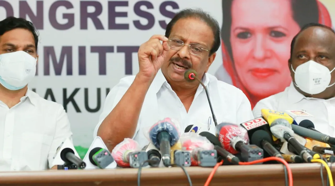 K Sudhakaran, KPCC, High command