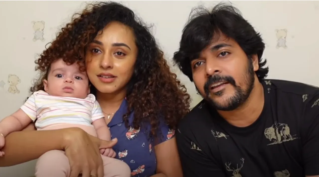 Pearle Maaney, Pearle Maaney daughter nila, pearle daughter nila, pearle nila, Pearle Maaney Srinish wedding anniversary, പേളി മാണി, Pearle Maany daughter, nila srinish, നില ശ്രീനിഷ്, Pearle Maany husband, Pearle Maany movies, Pearle Maany youtube, Pearle Maaney instagram, srinish aravind, Pearle Maaney srinish, Pearle Maany daughter name, Pearle Maany daughter photos, Pearle Maany video, ഐഇ മലയാളം, ie malayalam