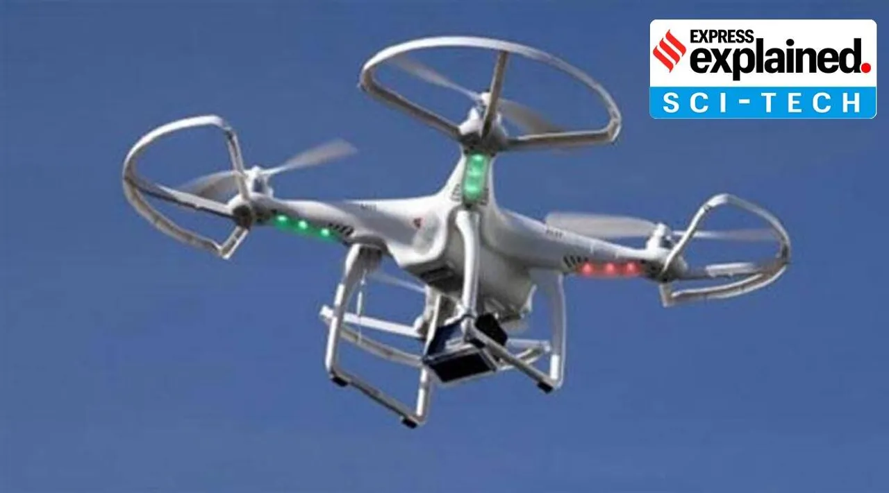 Drone attacks, Drone attack explained, Unmanned Aerial Vehicles, UAV, UAV attack, anti-drone system, DRDO anti-drone system, drone technology, Indian Express malayalam