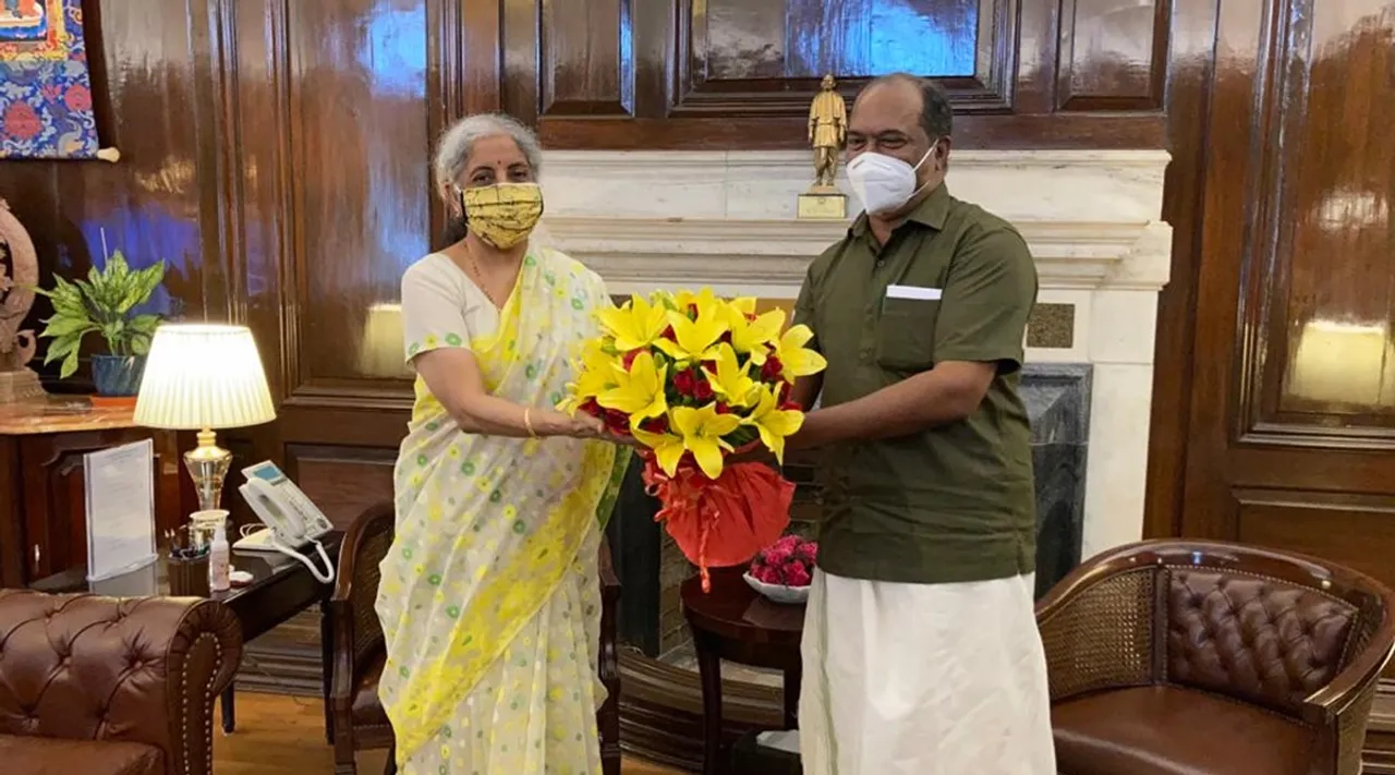 gst, gst compensation kerala, nirmala sithraman, kn balagopal, gst compensation due, kn balagopal meets nirmala sitharaman, kerala demand gst compensation due, covid19 financial support for states, ie malayalam