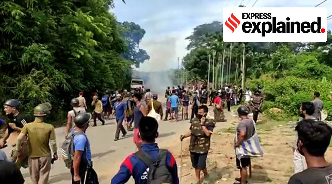 assam mizoram border dispute, assam mizoram border firing, assam mizoram border violence, assam news, mizoram indian express news, അസം-മിസോറാം, അസം, ആസാം, ആസ്സാം, മിസോറാം, അതിർത്തി തർക്കം, malayalam news, news in malayalam, ie malayalam