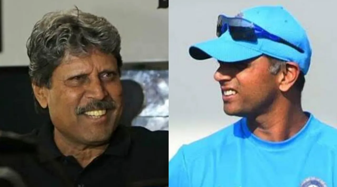 Kapil Dev, Rahul Dravid