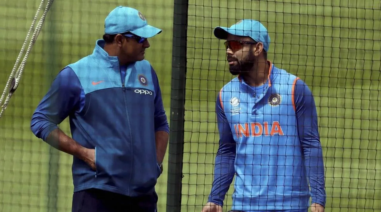 വിരാട് കോഹ്‌ലിയുമായുള്ള വഴക്കിന് നാല് വർഷത്തിന് ശേഷം, അനിൽ കുംബ്ലെ വീണ്ടും ബിസിസിഐയുടെ  റഡാറിൽ