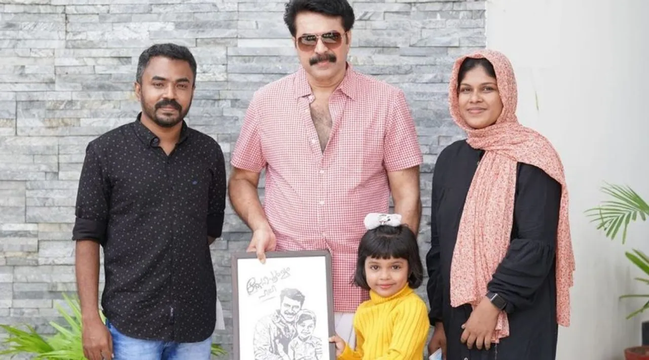 'മമ്മൂക്ക വാപ്പാടെ ക്ലാസ്സ്മേറ്റാണോ'; മമ്മൂട്ടിയെ നേരിൽ കണ്ട പീലിമോളുടെ സംശയം