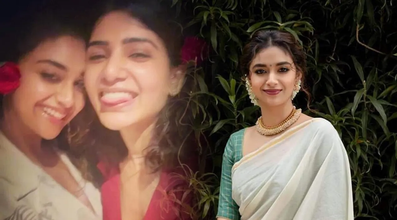 Keerthy Suresh, Keerthy Suresh birthdya, കീർത്തി സുരേഷ്, Keerthy Suresh age, Keerthy Suresh photos, Mahesh Babu, Samantha, Ram Pothineni, Sarkaru Vaari Paata star, Keerthy Suresh upcoming film, Keerthy Suresh news
