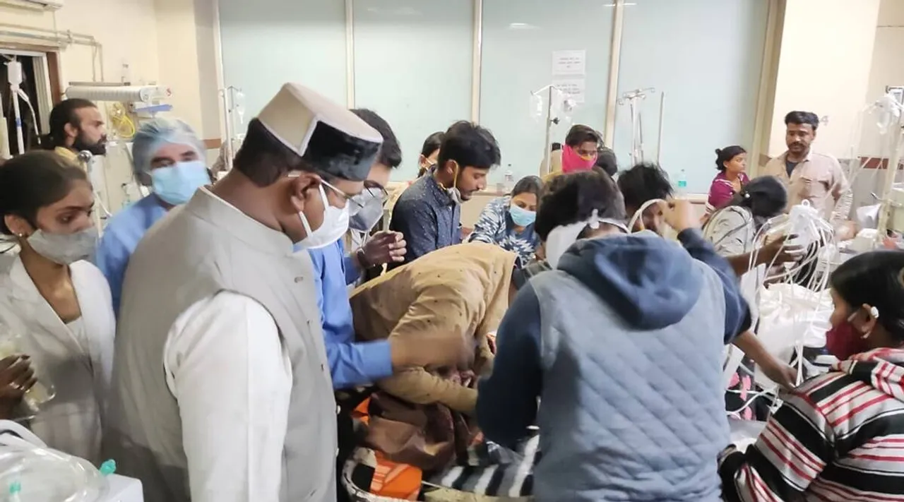 bhopal, bhopal news, bhopal hospital fire, bhopal hospital fire, bhopal children hospital fire, bhopal hospital fire lates news, bhopal Kamla Nehru Hospital, bhopal fire