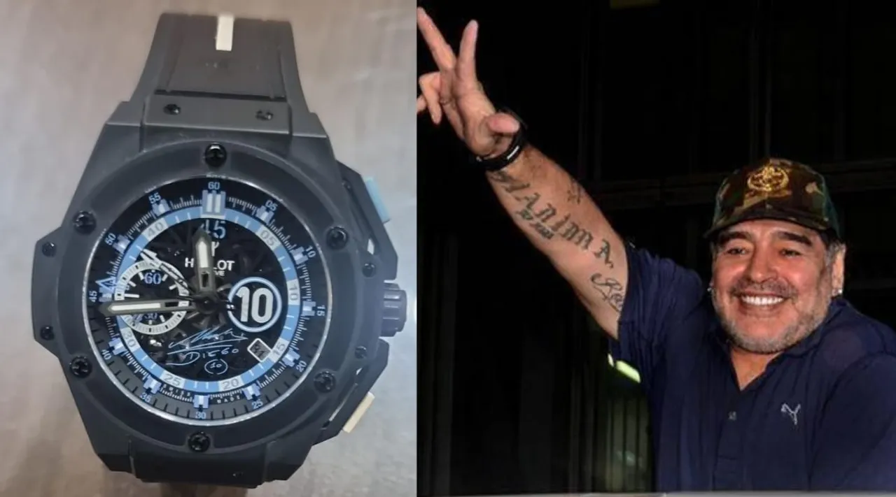 Diego Maradona, Diego Maradona watch, Maradona watch, Assam police, Diego Maradona news