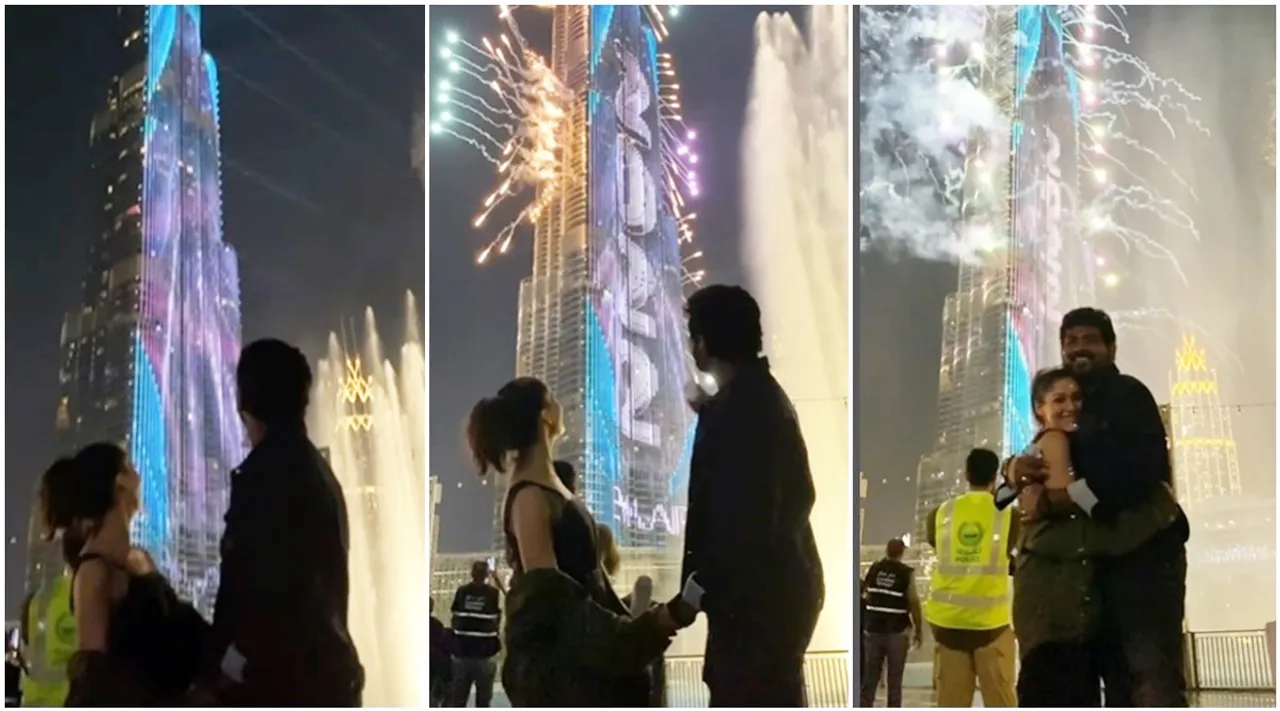Nayanthara, നയൻതാര, Vignesh Shivan, Nayanthara New Year Celebration 2022 With Vignesh Shivan In Dubai, Nayanthara Vignesh Shivan Dubai
