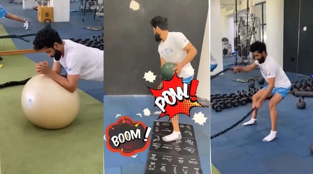 Ravindra Jadeja, workout video, Minnal Murali, Tovino Thomas, Minnal Murali Song, രവീന്ദ്ര ജഡേജ, മിന്നൽ മുരളി, ie malayalam