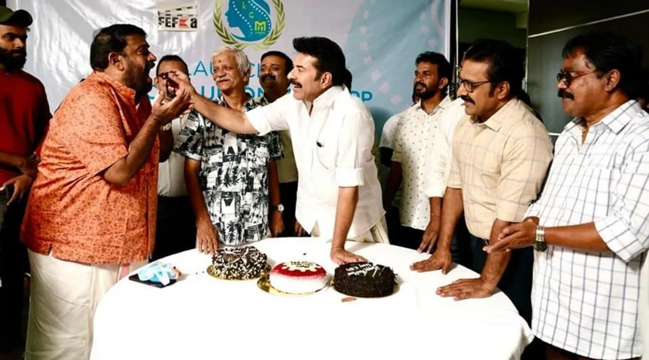 Mammootty, new year celebration, Christmas, Sethurama Iyer CBI part 5, K. Madhu, S N Swamy, സിബിഐ 5, സേതുരാമയ്യർ സിബിഐ, മമ്മൂട്ടി