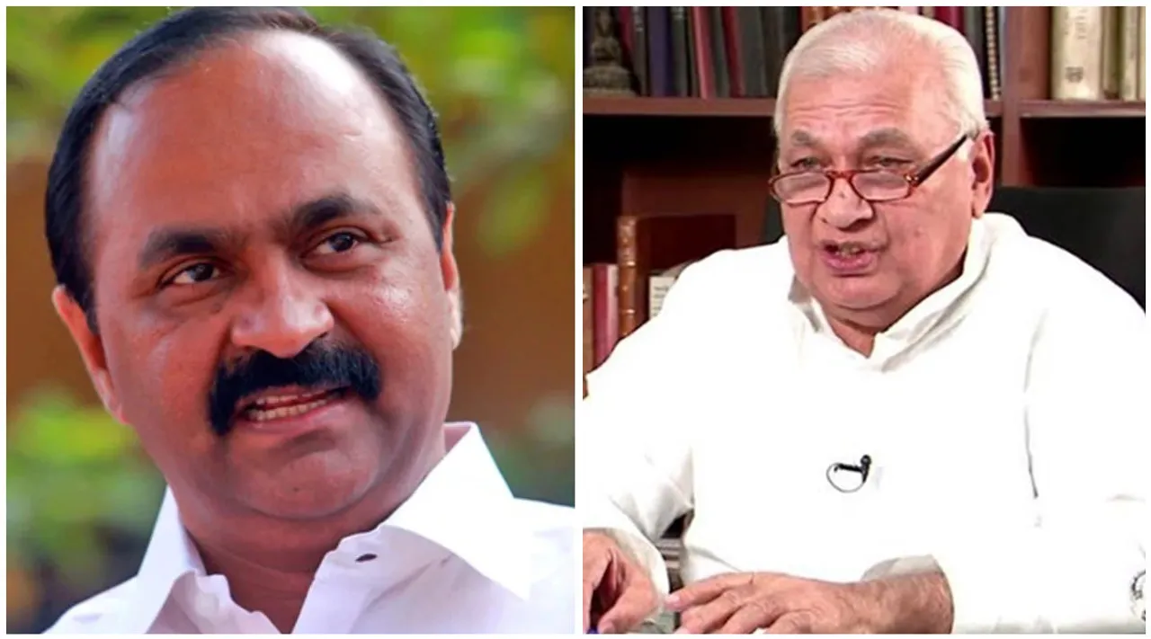 VD Satheesan, Arif Muhammed Khan