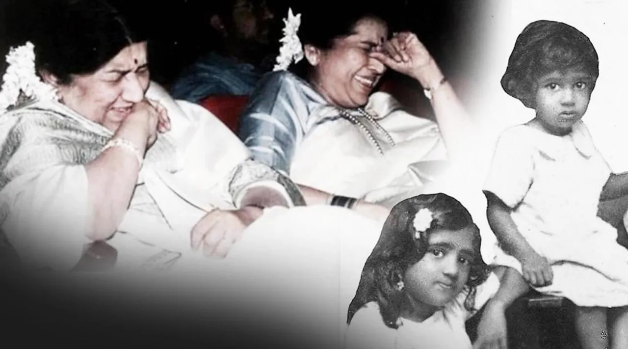 Asha Bhosle, Lata Mangeshkar