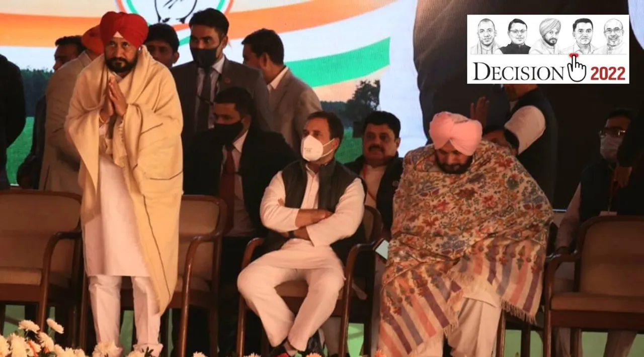 charanjit singh channi, Rahul Gandhi, Congress