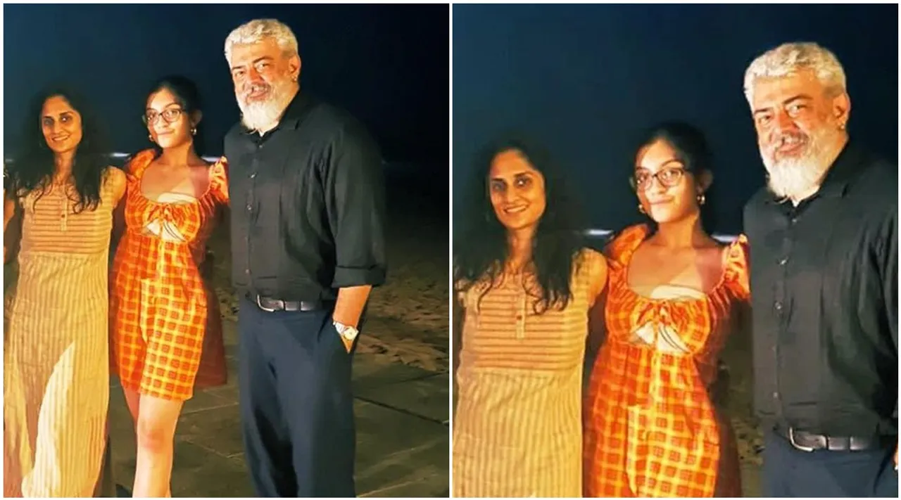 Ajith, Shalini, daughter Anoushka