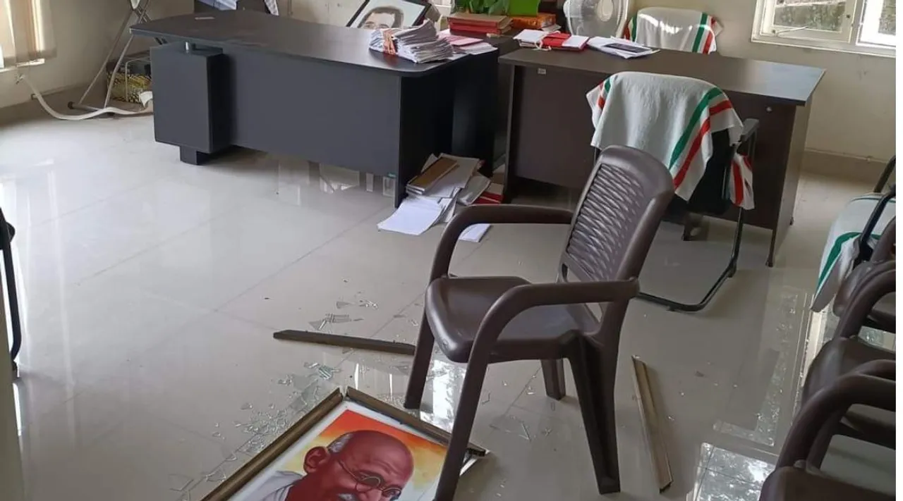 Rahul Gandhi office, SFI, Congress