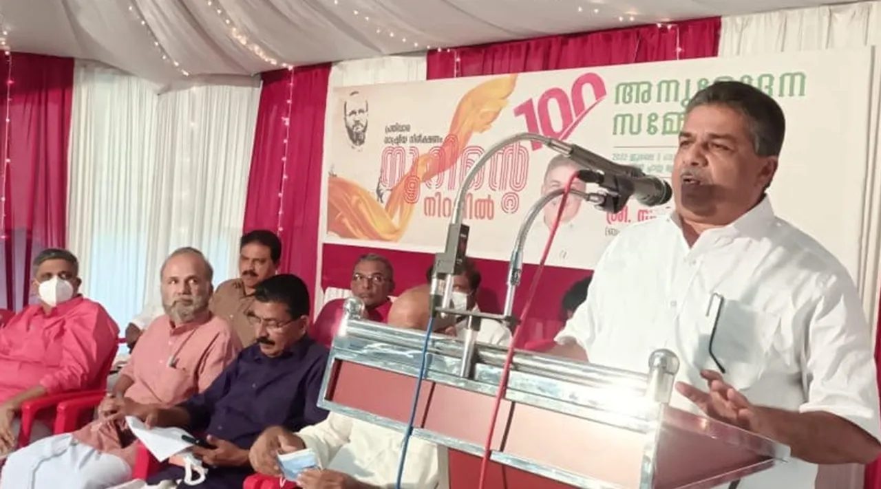 Saji Cheriyan, Controversial speech, Mallappally