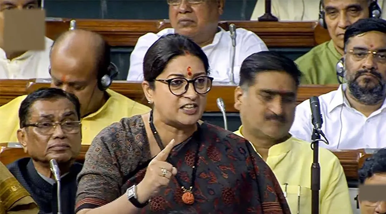 ‘Rashtrapatni’ remark, Adhir Ranjan Chowdhury, Sonia Gandhi, Smriti Irani