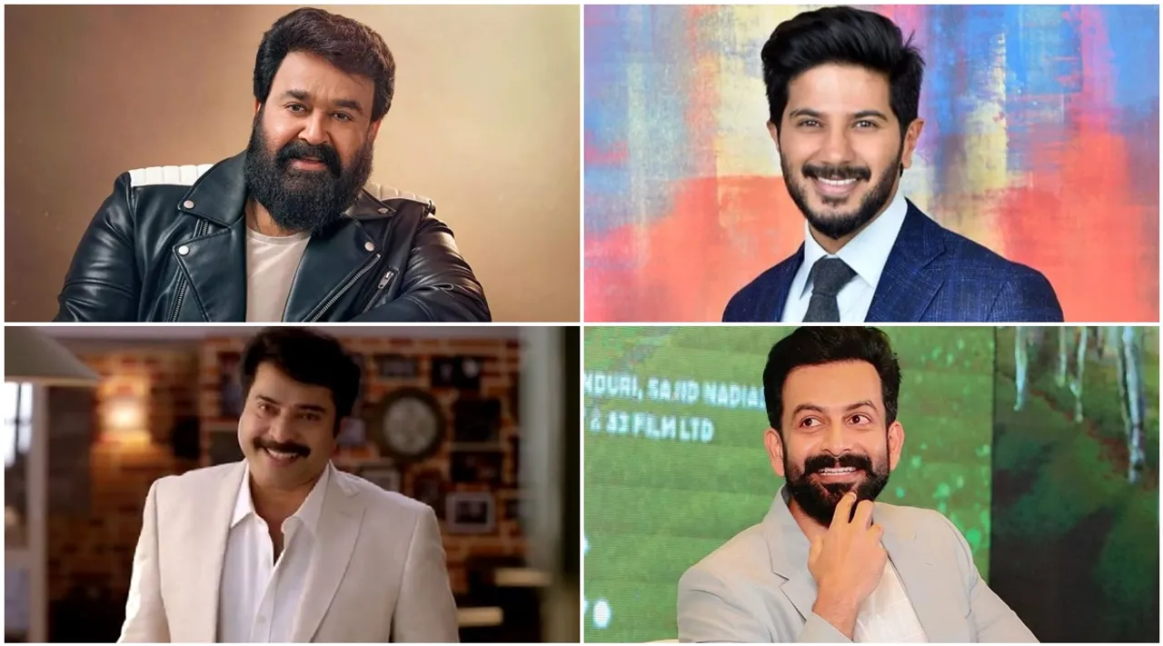 Most Highest Followed Malayalam Actors on Instagram, Dulquer Salman, Tovino Thomas, Prithviraj, Mohanlal, Mammootty