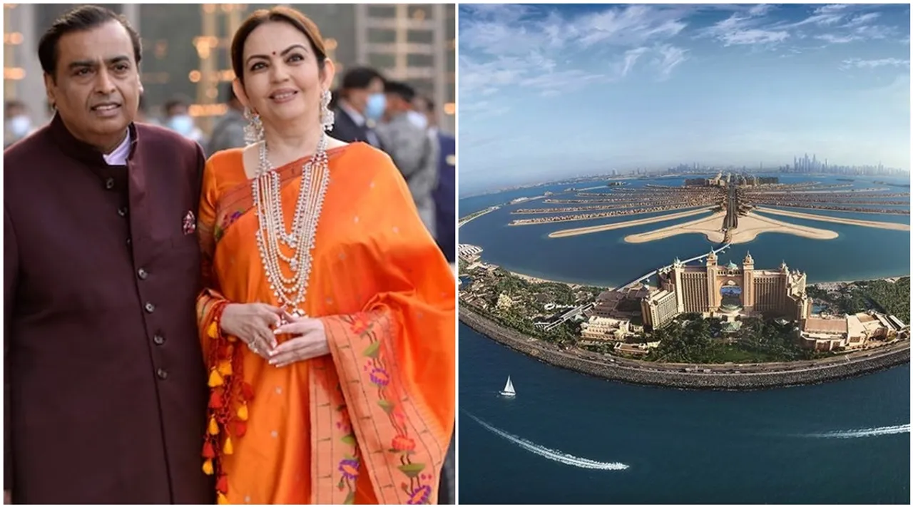 Mukesh Ambani, Anant Ambani, Anant Ambani Dubai new expensive villa, Anant Ambani Palm Jumeirah villa, Palm Jumeirah photos