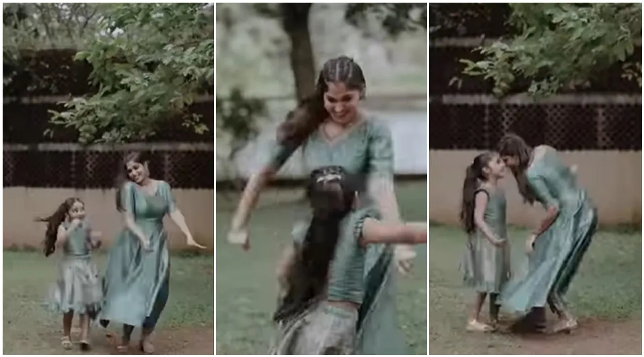 Muktha, Kanmani, Muktha Kanmani Megham Karukatha reel video, Kiara, Muktha Kanmani, muktha family photos