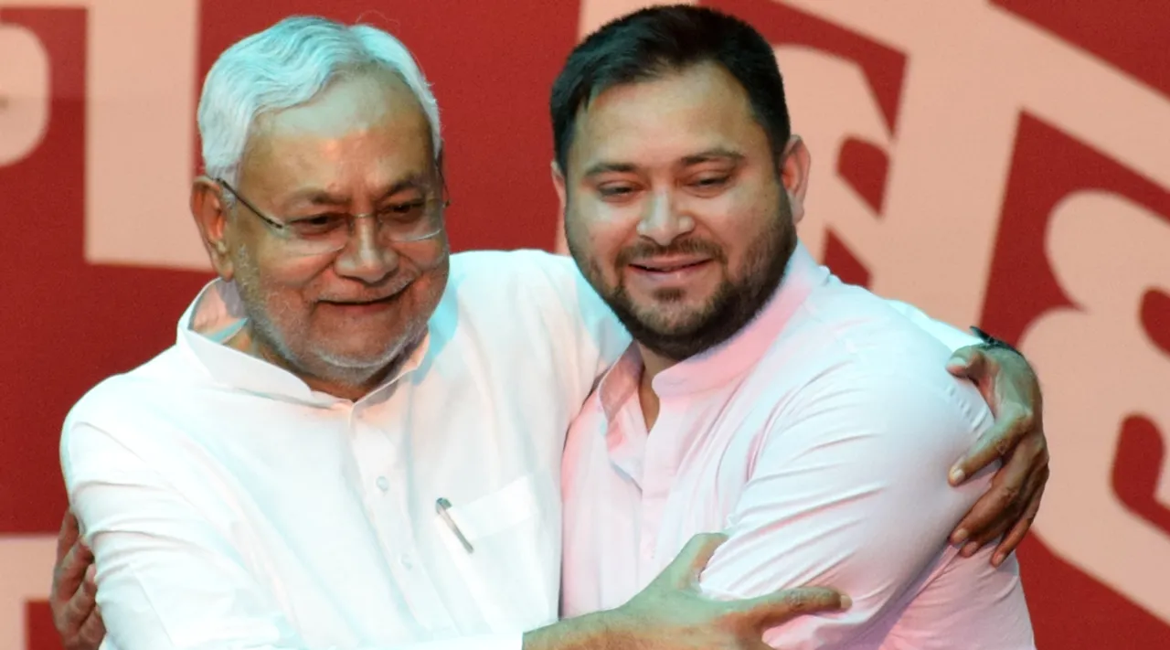 Nitish Kumar, Tejashwi Yadav, Bihar oath ceremony