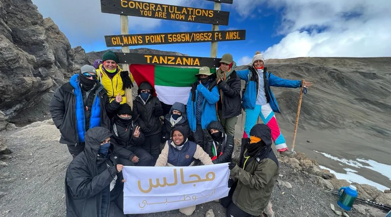 10 Emirati women conquer Mount Kilimanjaro, Emirati women day, UAE
