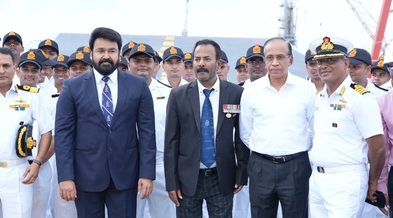 Mohanlal, INS Vikrant