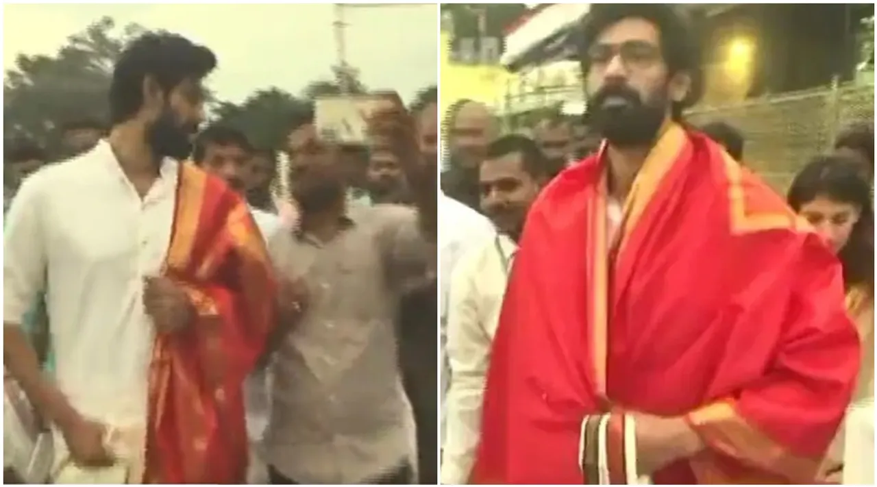 Rana Daggubati, Rana Daggubati Tirupati Temple