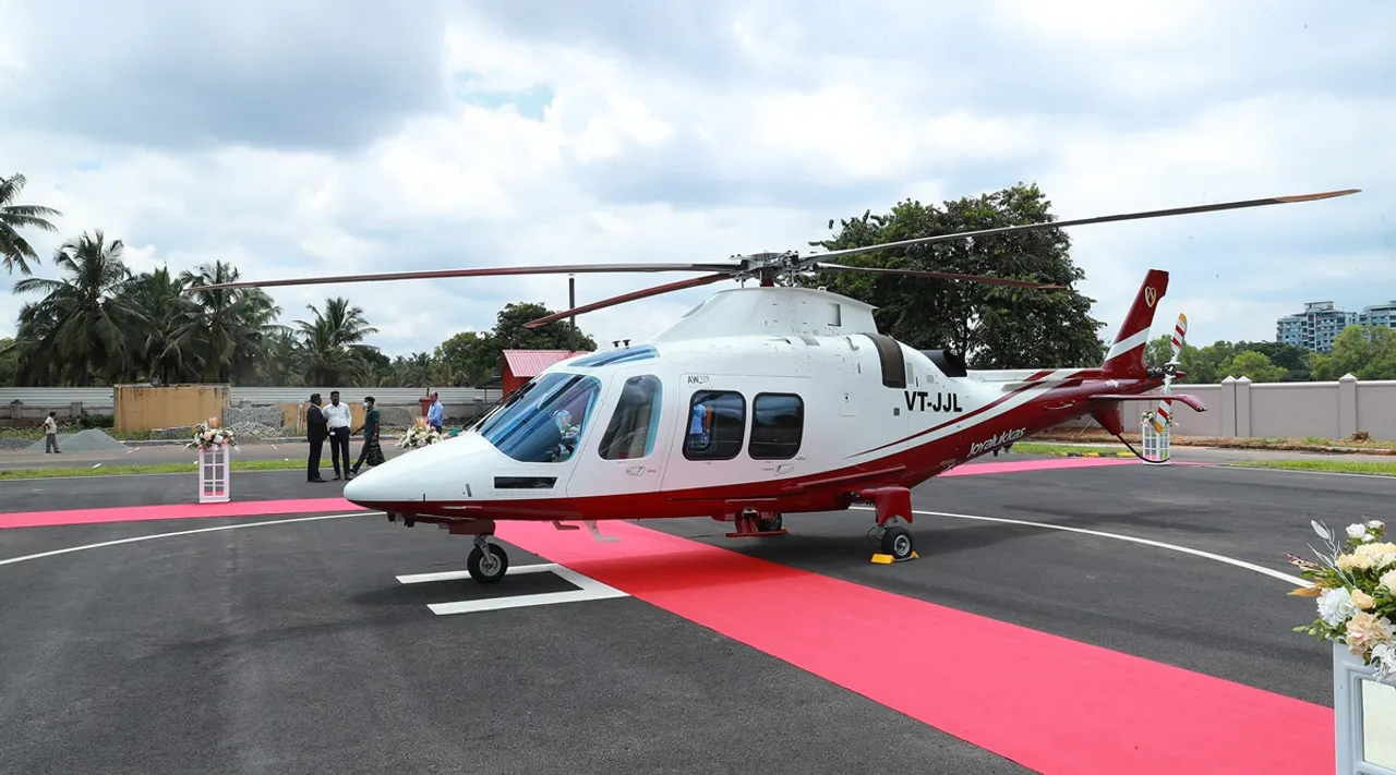 joy alukkas, helicopter, ie malayalam