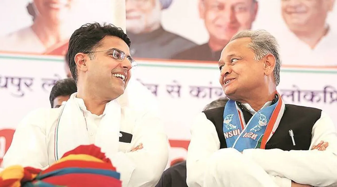 Congress, Gehlot, Pilot