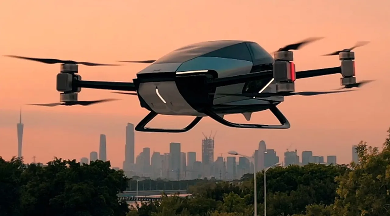 Dubai, China flying car, XPENG AEROHT flying car, X2 flying car Dubai