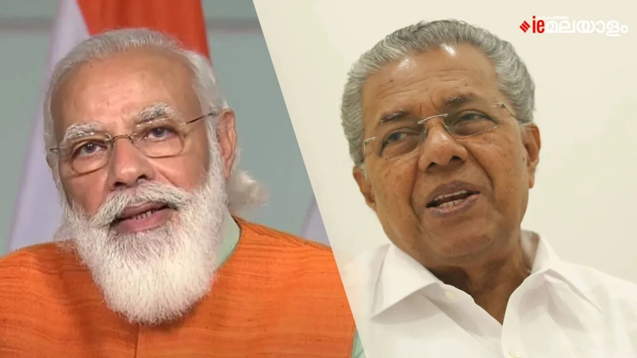 Pinarayi, Modi