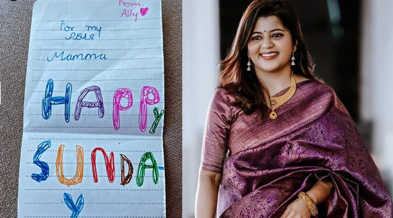 Supriya Menon, Daughter, Letter