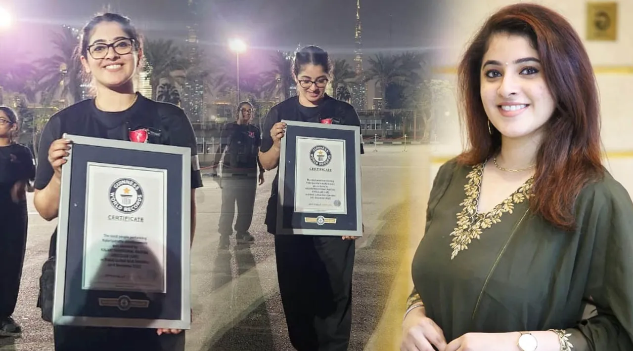 Aima Rosmy, Aima Rosmy Kalaripayattu, Kalaripayattu Guinness World Records