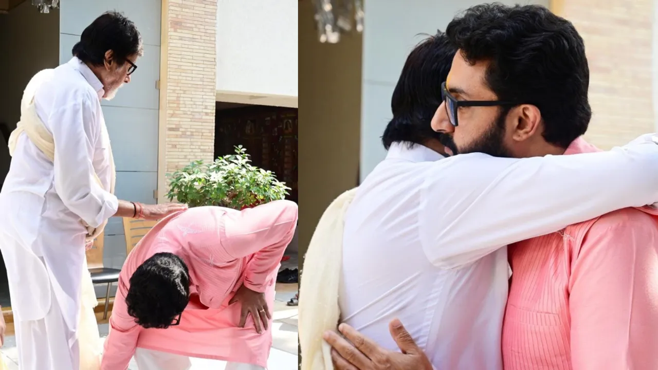 Abhishek Bachchan, Amitabh Bachchan