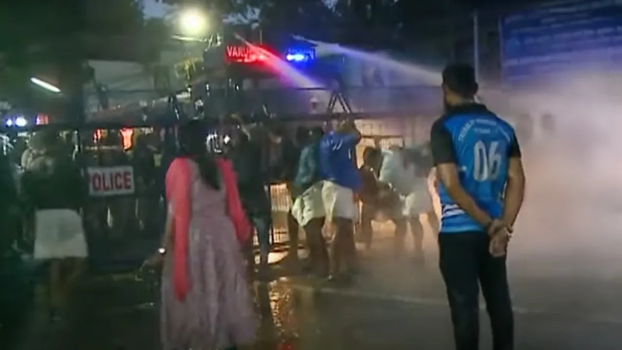 BBC Documentary, India: The Modi question, Narendra Modi, BJP, Protest, DYFI